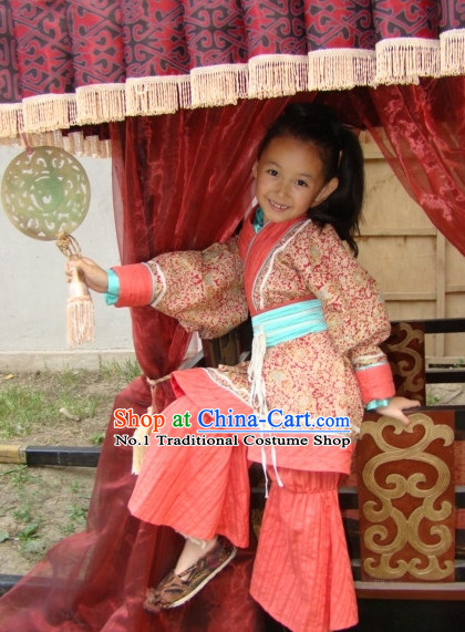 Traditional Ancient Chinese Hanfu Dress for Kids