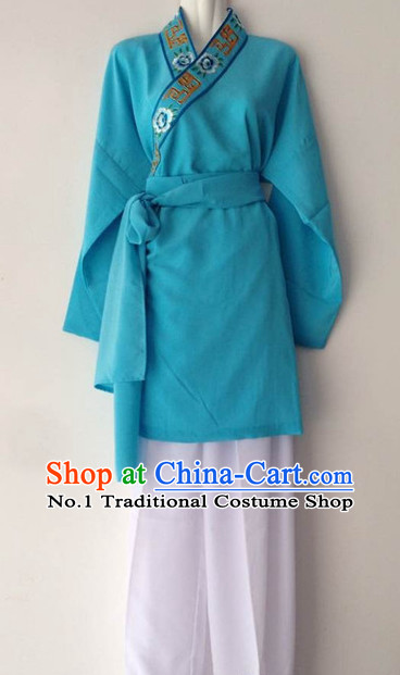 Chinese Goddess Marriage Dong Yong Farmer Costumes Complete Set