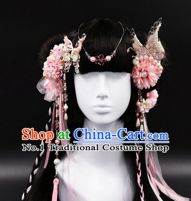 Chinese traditional hair accessories headwear head pieces headpiece accessory empress emperor princess