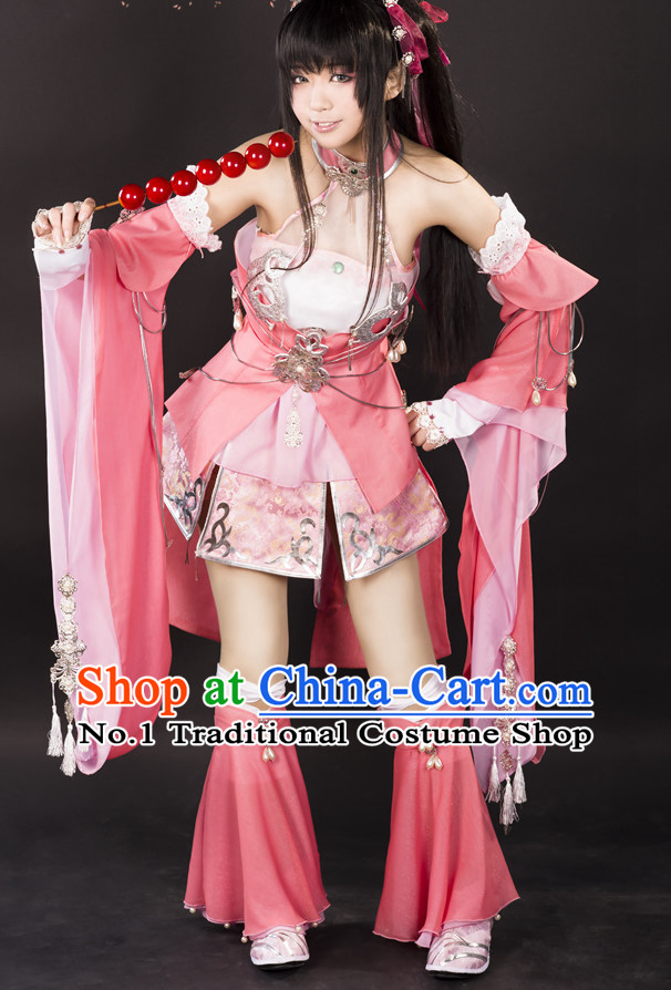 Asian Chinese Cosplay Costumes Halloween Costume Complete Set