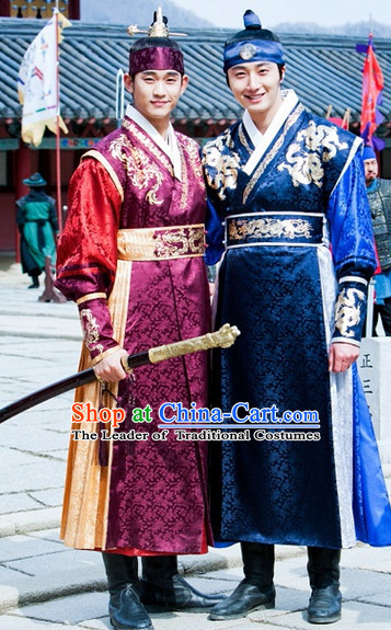 Korean Swordsman and Archer Costumes