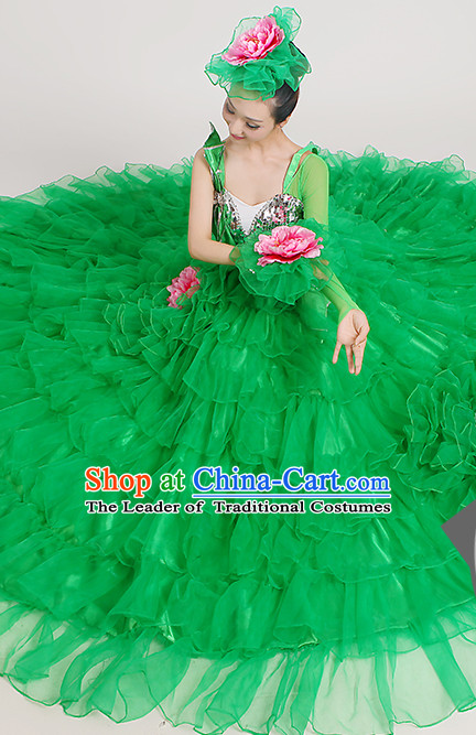 Chinese folk Dance costumes cheap clothes online China wholesale Chinese dresses