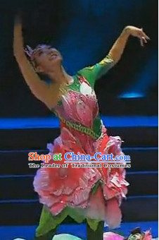 Chinese Flower Dance Costumes Dancewear Discount Dane Supply Clubwear Dance Wear China Wholesale Dance Clothes