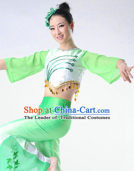 Chinese Folk Dance Costume Dancewear Discount Dane Supply Clubwear Dance Wear China Wholesale Dance Clothes