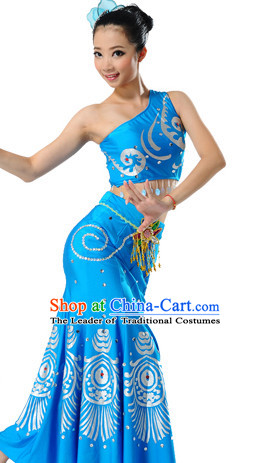 Chinese Dai Folk Dance Costumes Dancewear Discount Dane Supply Clubwear Dance Wear China Wholesale Dance Clothes
