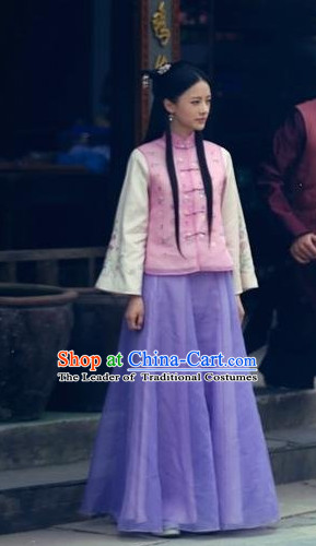 China Minguo Time Noblewomen Long Outfits