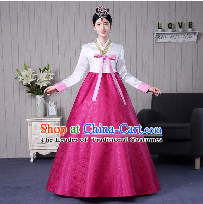 Korean Traditional Women Costumes Korean Ancient Clothes Wedding Full Dress Formal Attire Ceremonial Clothes Court Stage Dancing