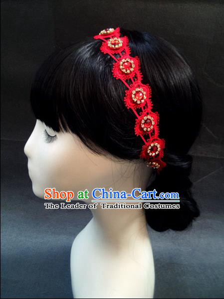 Chinese Wedding Jewelry Accessories, Traditional Xiuhe Suits Wedding Bride Headwear, Wedding Tiaras, Ancient Chinese Tassel Harpins, Bridal Crystal Hair Accessory