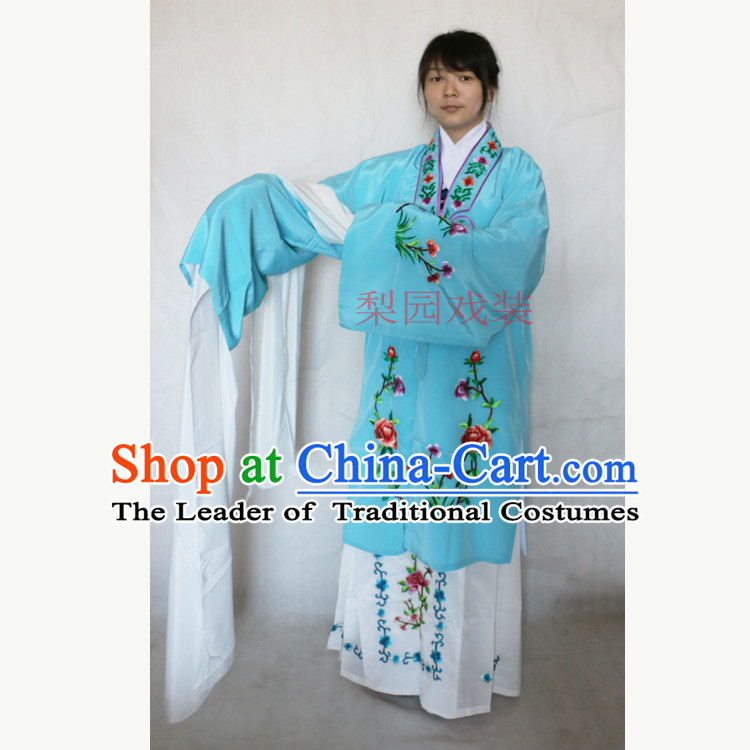 Ancient Peking Opera Costume Drama Women Wearing Yueju Opera Drama Miss Dance Costumes Huadan Clothes For Women