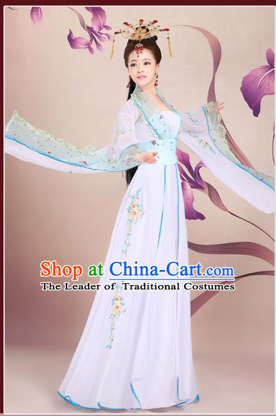 Ancient Chinese Palace Empress Costumes Complete Set, Tang Dynasty Ancient Palace Princess Dress