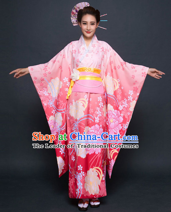 Japanese Kimono Traditional Dress