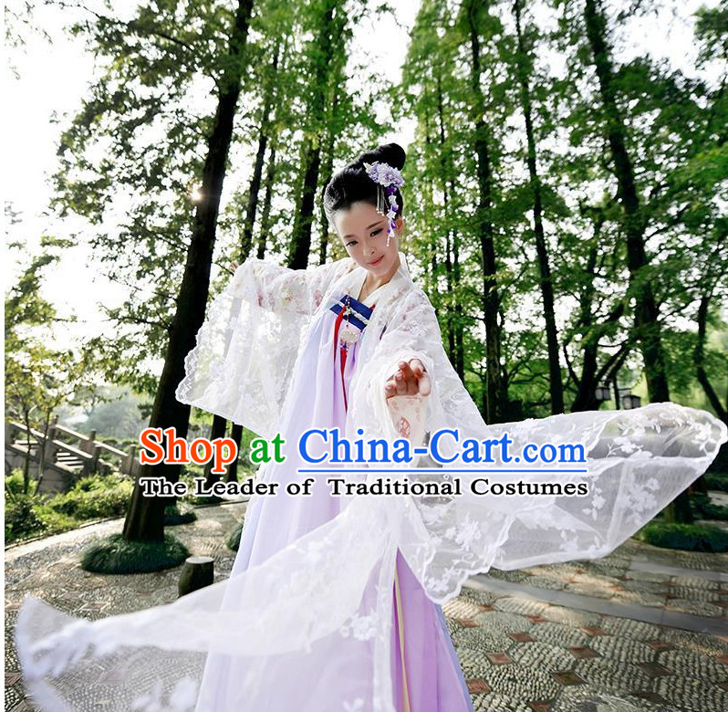 Chinese Style Gown Traditional Dress For Girls Tang Suit Women