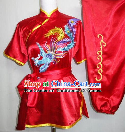 Top Tai Chi Taiji Kung Fu Gongfu Martial Arts Wu Shu Competition Uniforms Dresses Suits Outfits for Adults and Kids