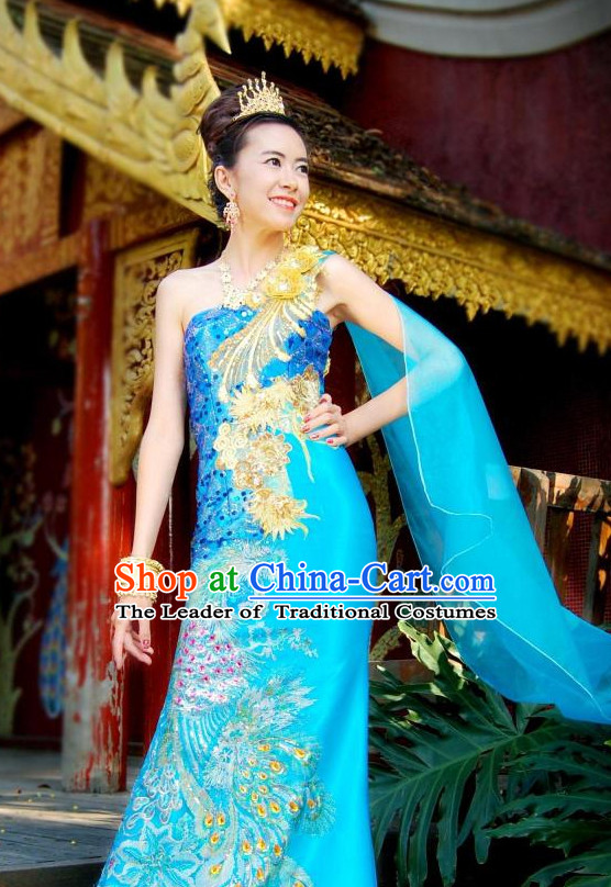 Thailand Clothing Traditional Thai style Dresses Thailand National