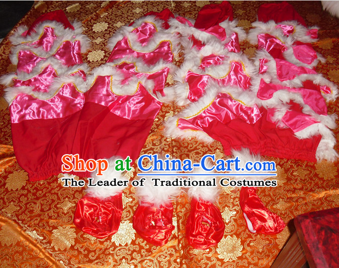 Top Asian Chinese Lion Dance Troupe Performance Suppliers Pants and Claws