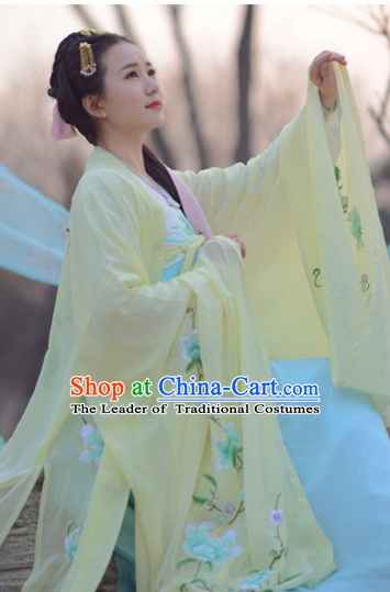 Top Chinese Tang Dynasty Beauty Hanfu Clothing Chinese Hanfu Costume Hanfu Dress Ancient Chinese Costumes Complete Set for Women Girls Children