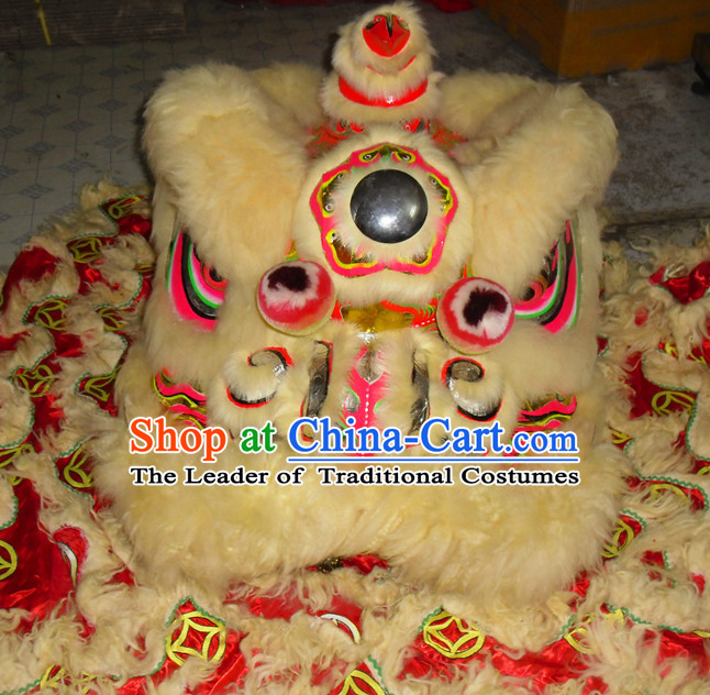 Top Competition and Parade Fut San Lion Dancing Costume Complete Set