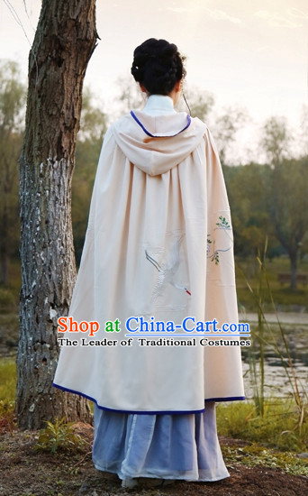 Traditional Chinese Ancient Ming Dynasty Princess Mantle Cape for Women