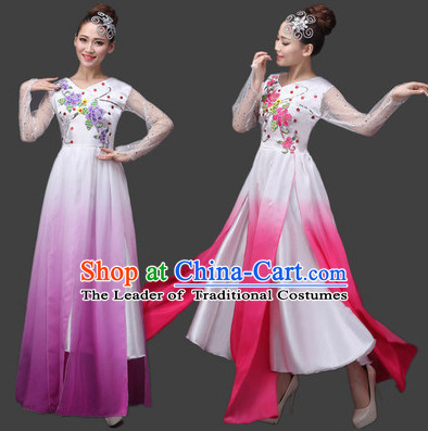 Color Changing Gradient Dance Skirt for Women and Girls