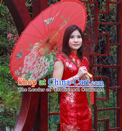 Asian Dance Umbrella Chinese Handmade Peony Umbrellas Stage Performance Umbrella Dance Props