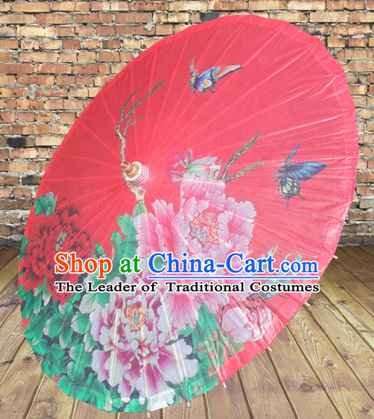 Asian Dance Umbrella Chinese Handmade Umbrellas Stage Performance Umbrella Dance Props