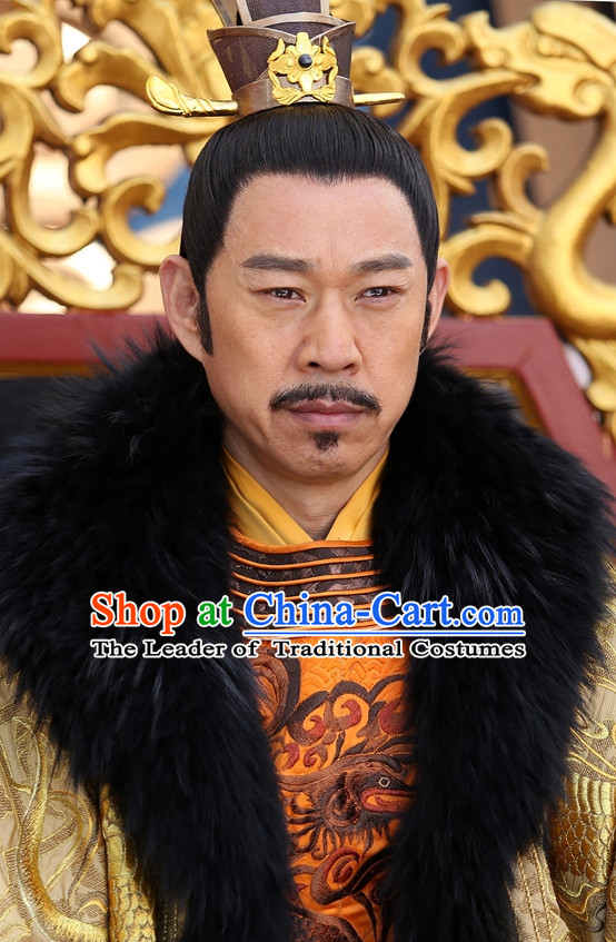 Chinese Ancient Tang Dynasty Emperor Coronet Imperial Crown for Men
