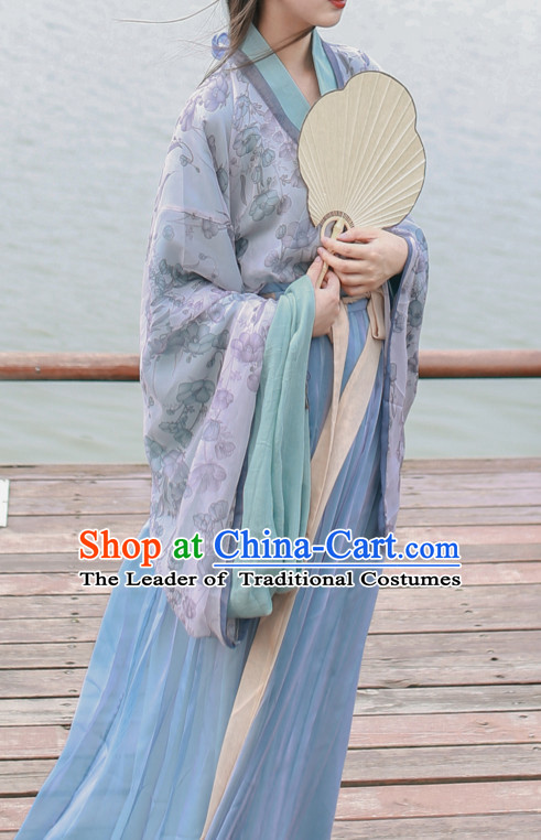 Ancient Chinese Clothing Traditional Hanfu Hanbok Kimono Dress National Costume Dresses Complete Set