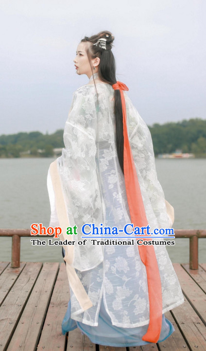 Ancient Chinese Women Clothing Traditional Hanfu Hanbok Kimono Dress National Costume Dresses Complete Set