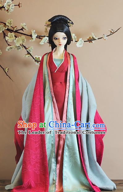 Ancient Chinese Empress Costumes Imperial Clothing Traditional Costumes Hanfu Complete Set