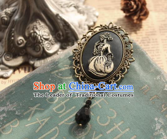 Traditional Classic Women Jewelry Accessories, Traditional Classic Gothic Restoring Ancient Brooch for Women