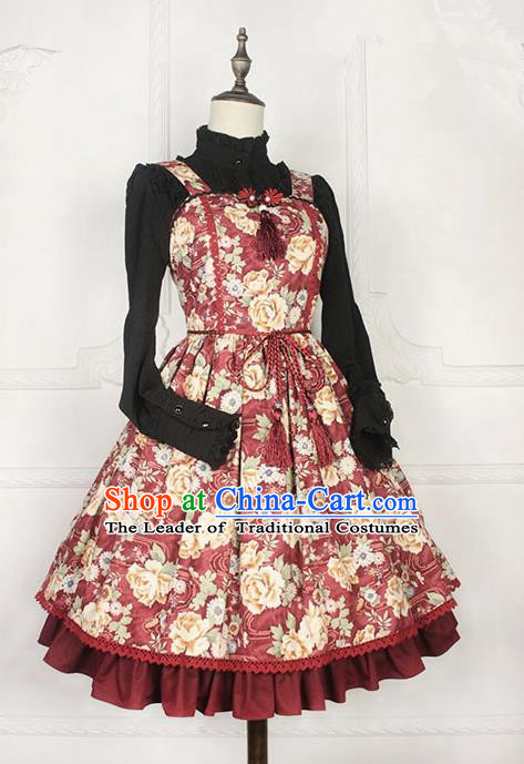 Traditional Chinese Costume Smock China Hanfu BeiZi Modified Long Dress for Women