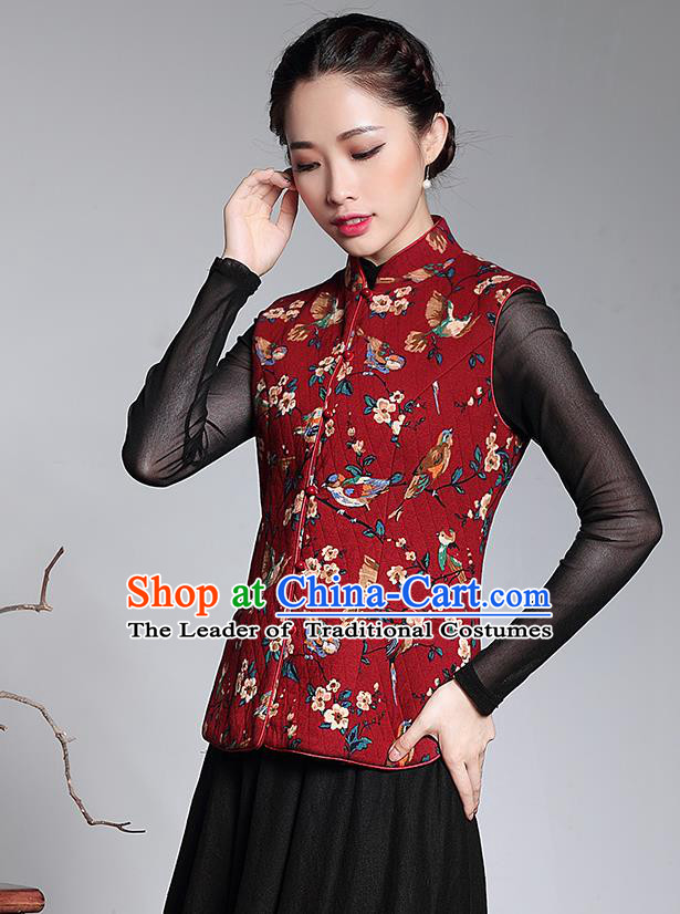 Traditional Ancient Chinese Young Women Cheongsam Dress Republic of China Tangsuit Stand Collar Blouse Dress Tang Suit Clothing for Women