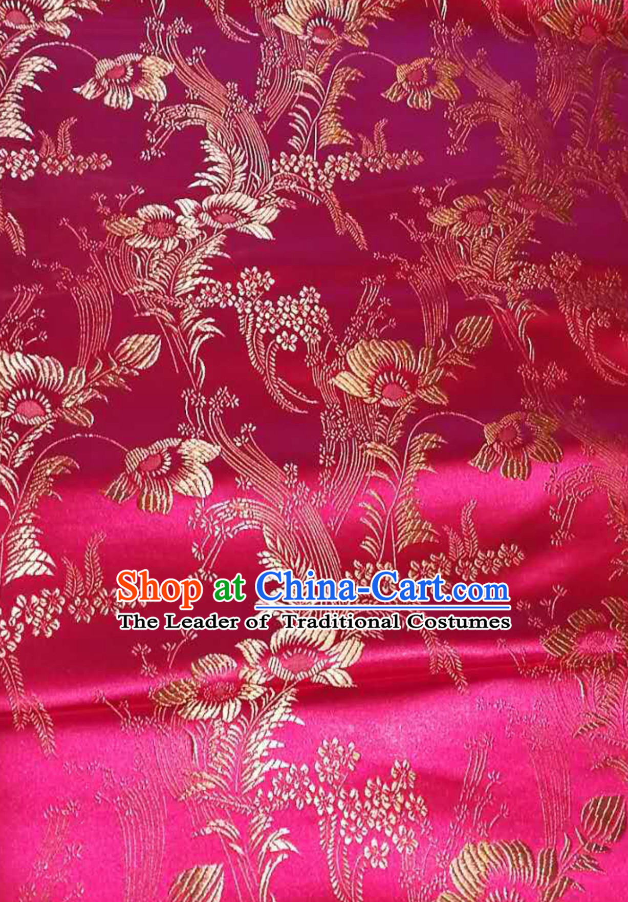 Asian Chinese Royal Palace Style Traditional Pattern Design Brocade Fabric Silk Fabric Chinese Fabric Asian Material