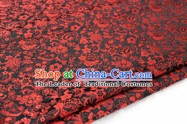 Chinese Traditional Ancient Costume Palace Pattern Cheongsam Brocade Tang Suit Satin Cheongsam Fabric Hanfu Material