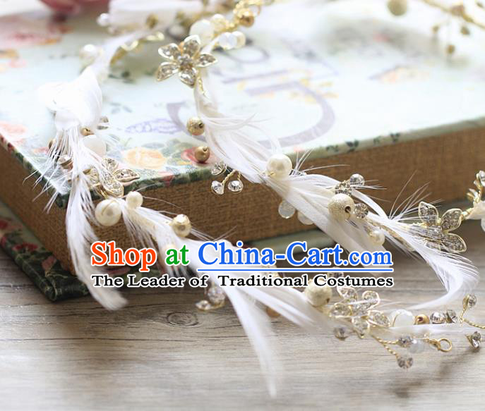 Chinese Hair Jewelry Accessories Xiuhe Suit Hairpins Headwear Headdress Hair Crown for Women