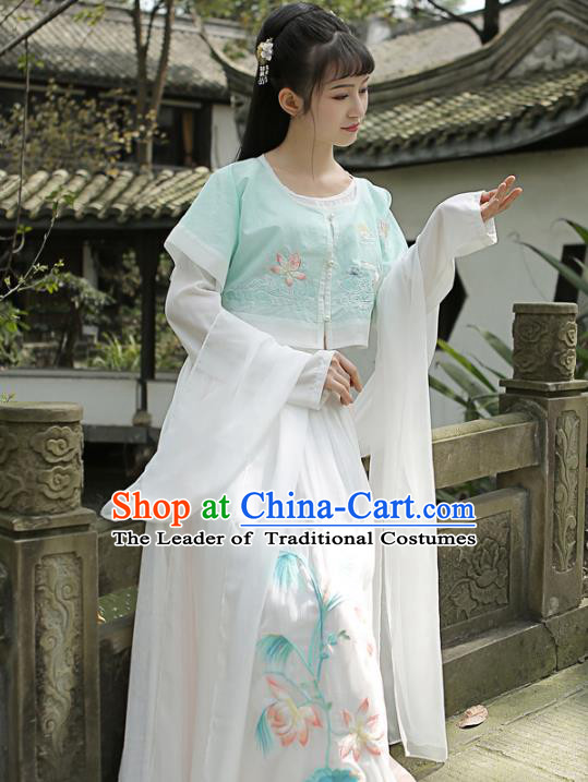Ancient Chinese Costume Chinese Style Wedding Dress tang Dynasty hanfu princess Clothing