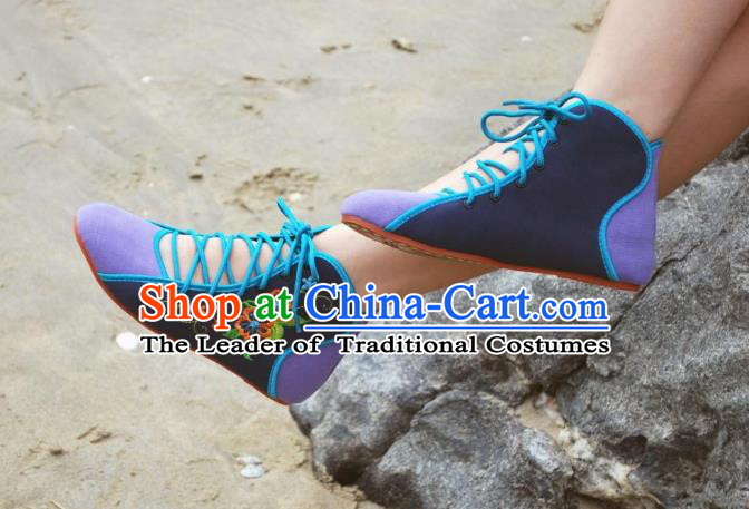 Chinese Ancient Peking Opera Embroidered Shoes Traditional Chinese Beijing Opera Props princess shoes