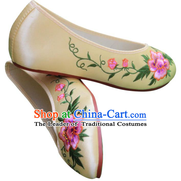 Chinese Ancient Peking Opera Embroidered Shoes Traditional Chinese Beijing Opera Props princess shoes