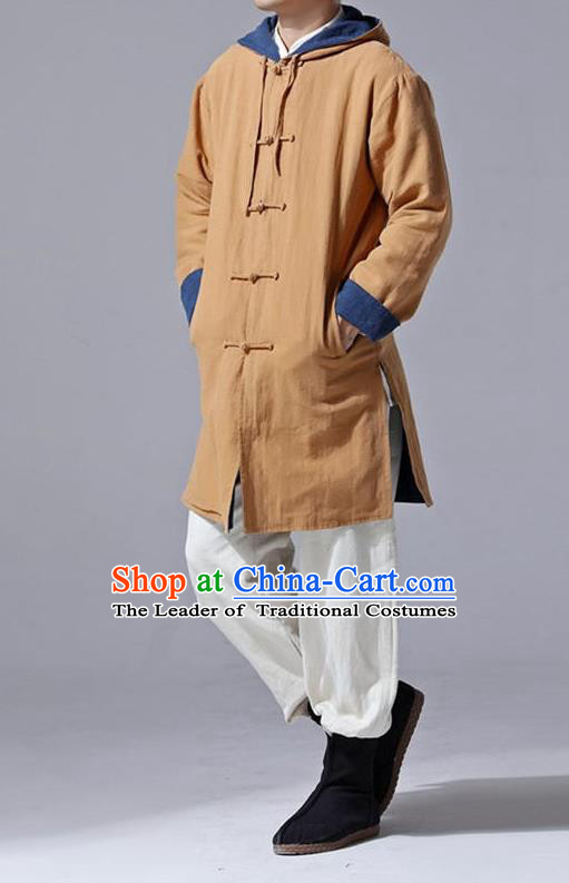 Top Chinese National Tang Suits Frock Costume Martial Arts Kung Fu Training Uniform Kung fu Unlined Upper Garment Chinese Male Zen Suit Gongfu Shaolin Wushu Clothing for Men