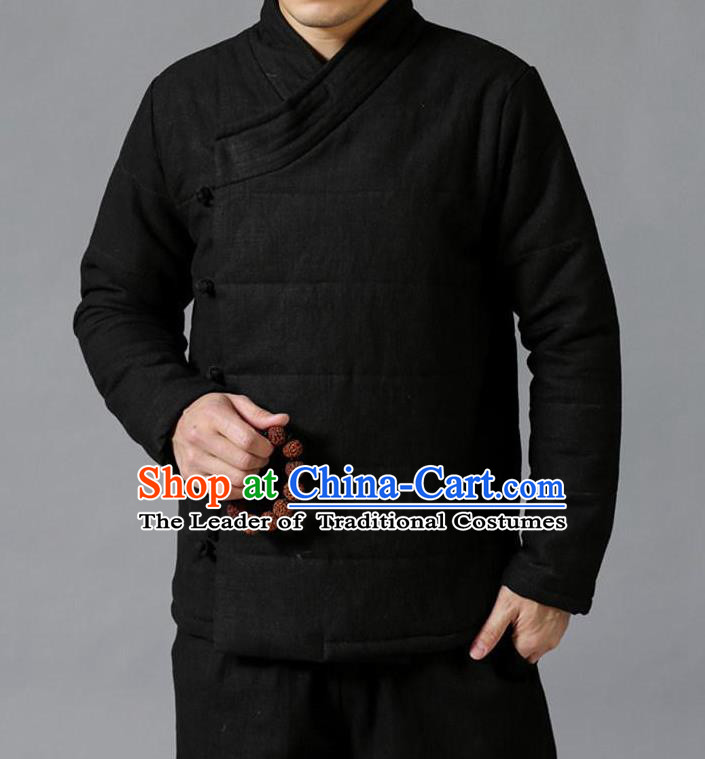 Top Chinese National Tang Suits Frock Costume Martial Arts Kung Fu Training Uniform Kung fu Unlined Upper Garment Chinese Male Zen Suit Gongfu Shaolin Wushu Clothing for Men