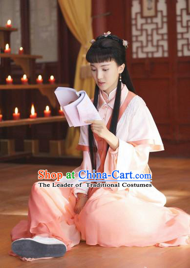 Traditional Ancient Chinese Imperial Emperess Costume, Chinese Han Dynasty Dress, Cosplay Chinese Peri Imperial Princess Embroidered Clothing Hanfu for Women