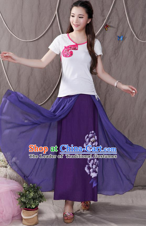 Traditional Ancient Chinese Young Women Cheongsam Dress Republic of China Tangsuit Stand Collar Blouse Dress Tang Suit Clothing for Women