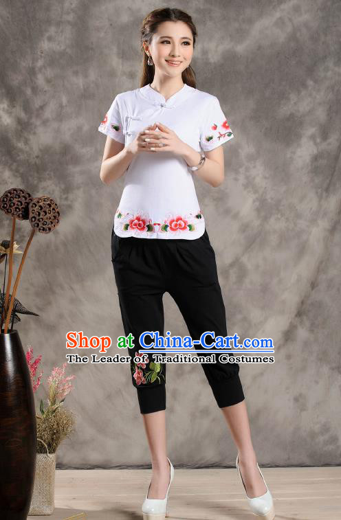 Traditional Ancient Chinese Young Women Cheongsam Dress Republic of China Tangsuit Stand Collar Blouse Dress Tang Suit Clothing for Women