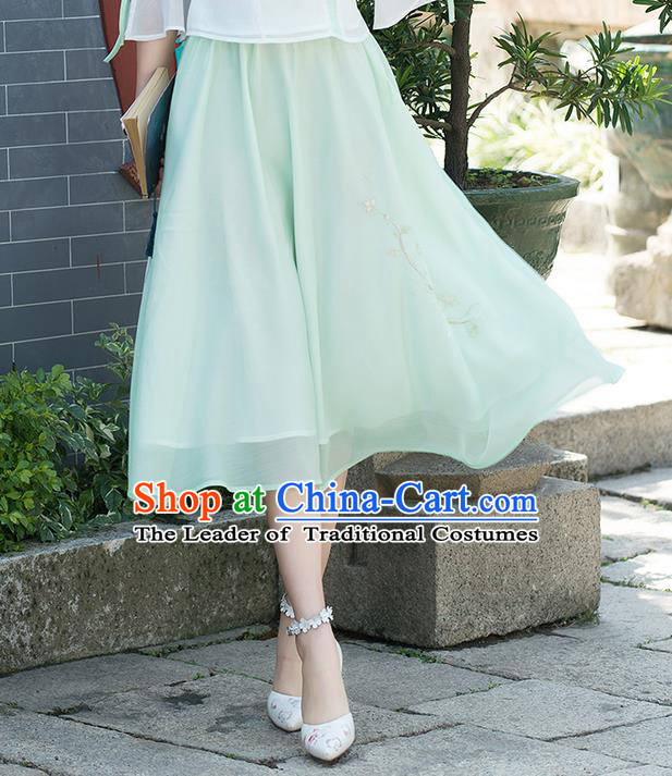 Traditional Ancient Chinese Young Women Cheongsam Dress Republic of China Tangsuit Stand Collar Blouse Dress Tang Suit Clothing for Women