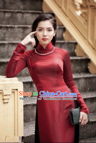 Vietnamese Trational Dress Vietnam Ao Dai Cheongsam Clothing