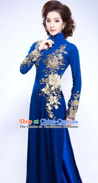 Vietnamese Trational Dress Vietnam Ao Dai Cheongsam Clothing