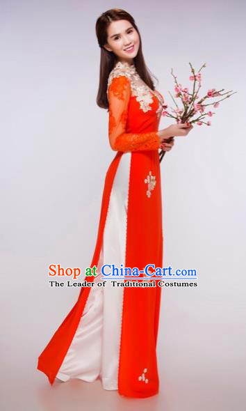 Vietnamese Trational Dress Vietnam Ao Dai Qipao Clothing