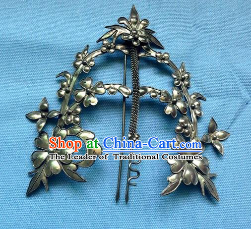 Traditional Handmade Chinese Ancient Classical Hair Accessories Barrettes, Step Shake Hair Sticks Hairpins for Women