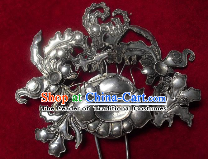 Chinese Ancient Style Hair Jewelry Accessories Hairpins Headwear Headdress Hair Fascinators for Women