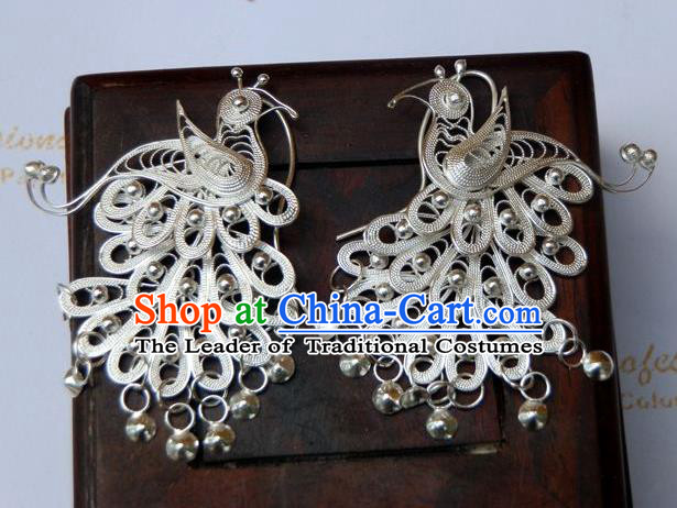 Chinese Ancient Style Hair Jewelry Accessories Hairpins Headwear Headdress Hair Fascinators for Women